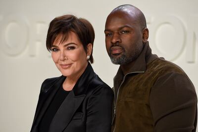 Kris Jenner, left, and Corey Gamble. AP 