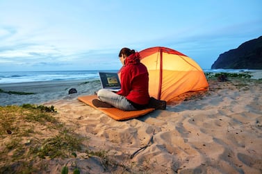 The work-from-anywhere trend allows workers to relocate to their preferred location and helps them to save money. Getty Images