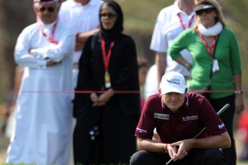 There was a significant increase in the number Emirati spectators at this year’s Abu Dhabi Golf Championship, according to Faisal Al Sheikh, an events manager with Abu Dhabi Tourism Authority.