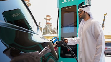 UAEV, a new initiative announced at the Electric Vehicle Innovation Summit, seeks to accelerate the UAE's transition to EVs by creating a robust and accessible charging infrastructure. Photo: UAEV