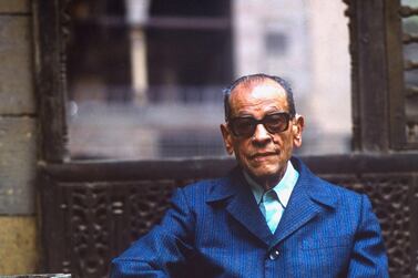 Naguib Mahfouz was nicknamed ‘Omega’ for his discipline and regularity as a writer Getty