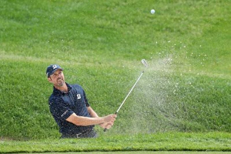 Matt Kuchar was pleased to play 'steady golf' at the Memorial on Saturday. Andy Lyons / Getty Images / AFP