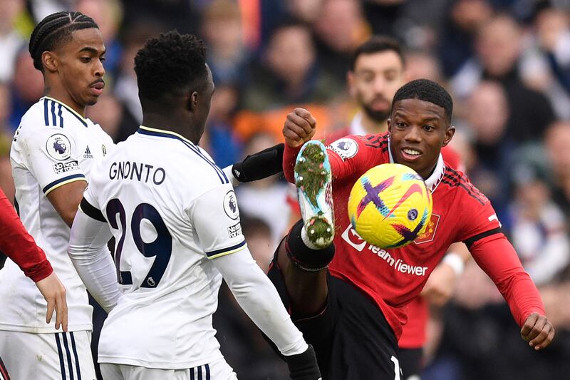 Wilfried Gnonto, 5 – In a frustrating outing, Gnonto couldn’t really get his footwork going and was largely bullied out of the game until a burst in the last 20 minutes.


AFP