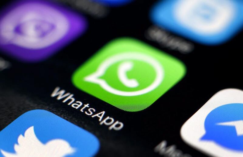 A global update to WhatsApp appeared to override a block on the free-to-use voice service to the delight of users in the UAE on Thursday. Ritchie Tongo / EPA