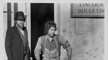 Bob Dylan has an acting role in the 1973 Western film Pat Garrett and Billy the Kid. Photo: Getty