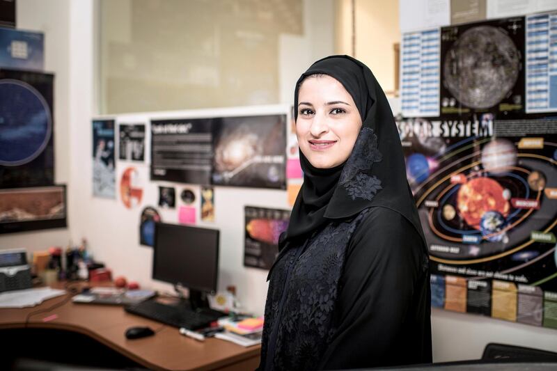 Sarah Al Amiri, the UAE's Minister of State for Advanced Sciences, is playing an important role in space exploration. Photo: Emirates Mars Mission