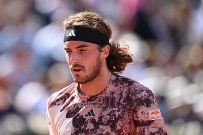 Stefanos Tsitsipas finished runner-up to Carlos Alcaraz at the Barcelona Open. Getty