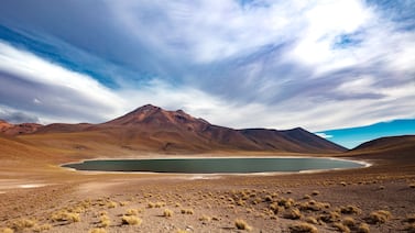 Khalifa University Prof Samuel Mao says that solar-powered atmospheric water generators could have a tremendous impact in the Middle East. Getty Images