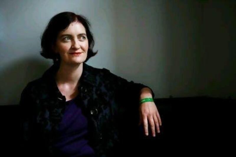The author Emma Donoghue. Rex Features