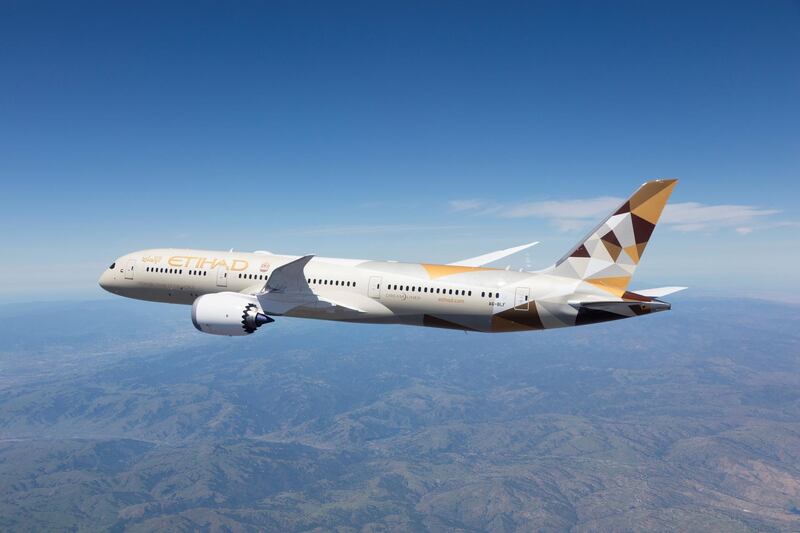 Etihad Airways Boeing 787-9 Dreamliner