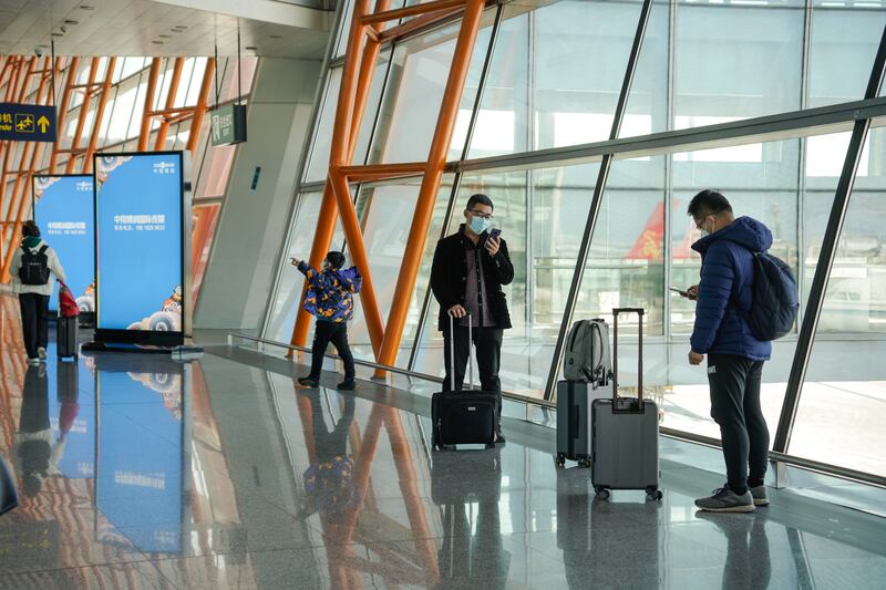 Travel to and from China has soared after authorities revoked Covid-19 restrictions earlier this month. EPA