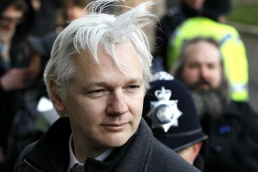Julian Assange, WikiLeaks founder, could face expulsion from London's Ecuadorian Embassy imminently according to sources. AP