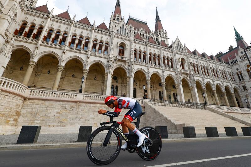 Maximiliano Richeze in action. Photo: UAE Team Emirates