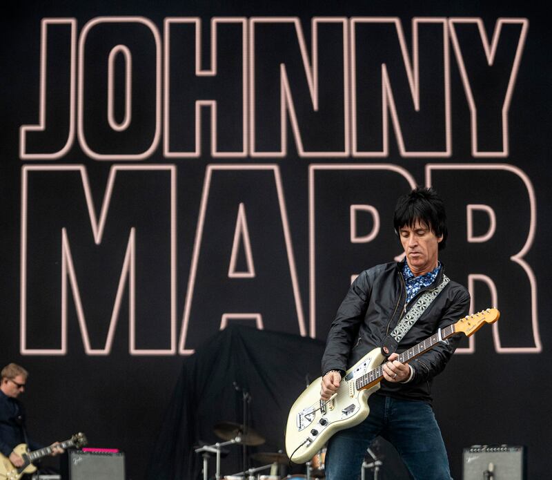 English guitarist, singer and songwriter Johnny Marr says double albums are made for artists who have plenty of songs to express. EPA