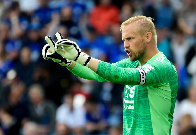 LEICESTER RATINGS: Kasper Schmeichel - 6: Didn’t have anything to do in the first half but would have been relieved to see Adama Traore fail to get his shot on target when through on goal.