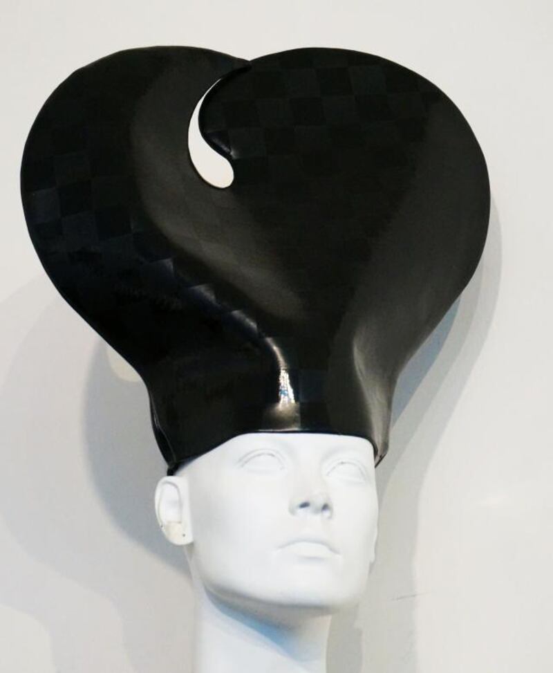 A vintage hat design by Pierre Cardin. Courtesy Pierre Cardin Museum