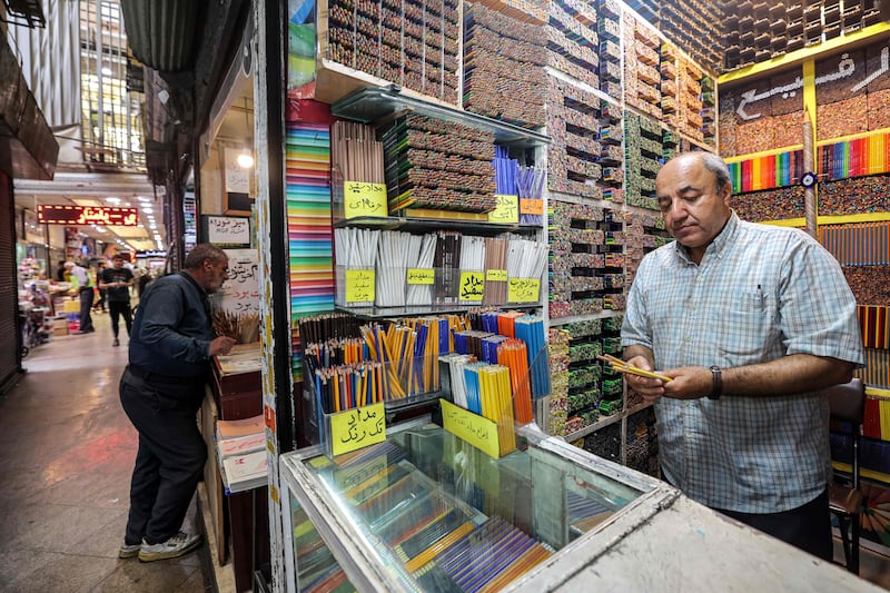 Unlike many other shop owners in the bazaar, he will not pass on the business to his son, a trained physician who 'is not interested in this work'