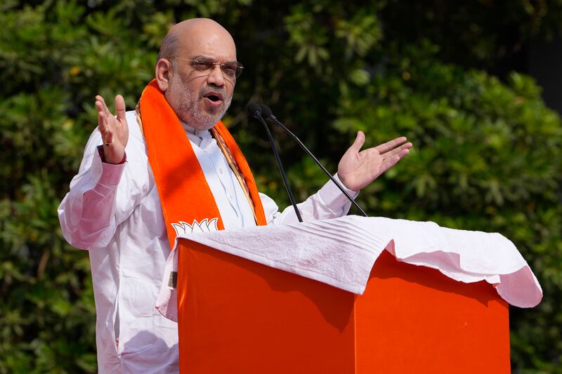 Interior Minister Amit Shah, a supporter of the new code. AP