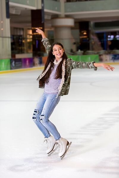 Take part in the intensive learn to skate programme at Dubai Ice Rink. Courtesy Dubai Ice Rink