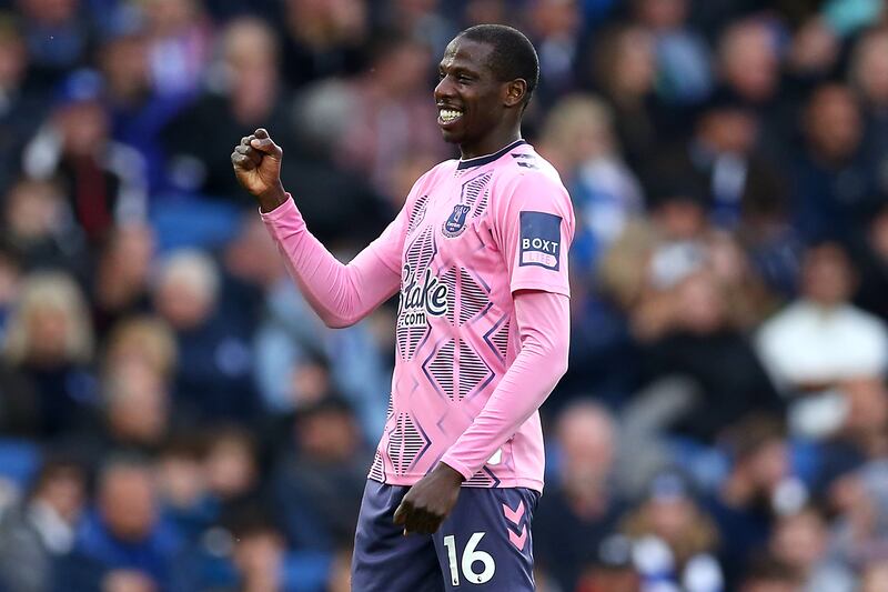 CM: Abdoulaye Doucoure (Everton). By far Everton’s best player since Sean Dyche arrived (when he’s not suspended), and scored the first two goals to set the Toffees on their way to a stunning 5-1 win at Brighton, which might just save their Premier League status. Getty