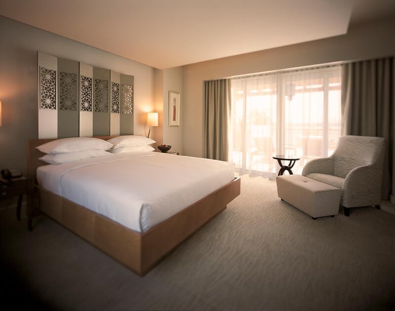 Park Suite Bedroom at Park Hyatt Dubai. Courtesy Park Hyatt Dubai