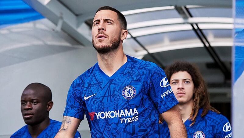 9th: The Chelsea home kit has been likened, quite funnily I might add, to the seat styling on UK public transport. But is that a bad thing? I mean, you're not decorating your lounge in it, just wearing it. An adventurous effort by Nike and Chelsea. Courtesy @ChelseaFC / Twitter