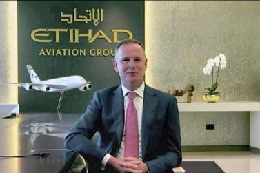 Tony Douglas, Group Chief Executive of Etihad Airways. Image: The National