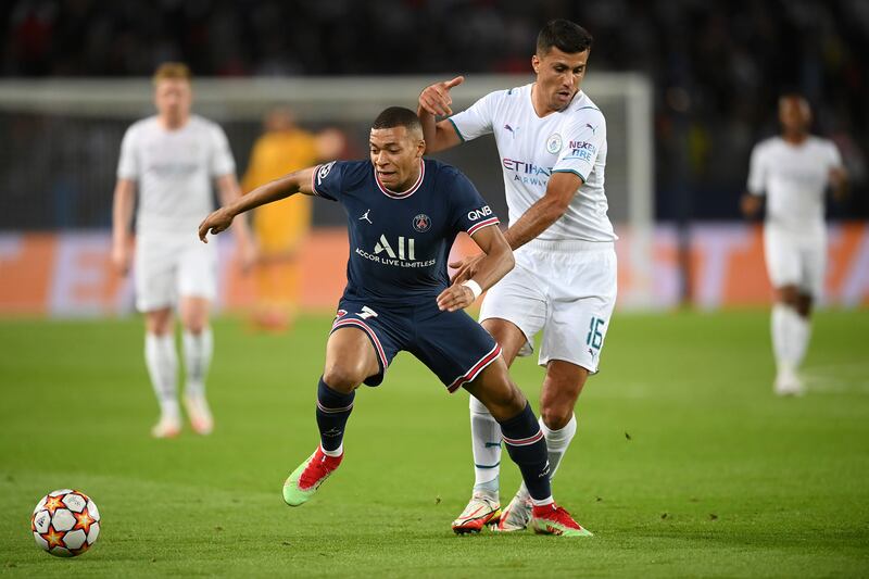 Kylian Mbappe 9 – Influential throughout. In the first goal, after having reached the byline, he cut the ball back for Neymar, for Gueye to score. The Frenchman was a constant menace, swapping wings and at the centre of everything PSG offered going forward. Played a one-two with Messi for the second. Getty Images