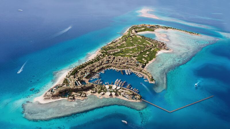 Tourists are expected to flock to Sindalah island in Saudi Arabia when it opens. Photo: Neom