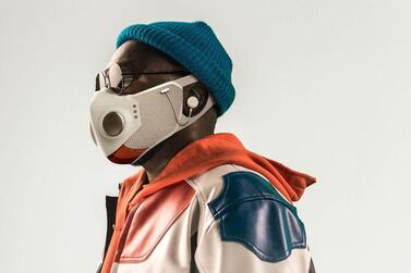 Xupermask, developed by rapper Will.i.am and Honeywell, will be launched globally on Thursday. Courtesy Honeywell