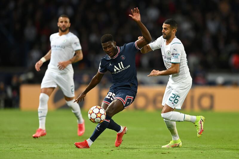 Nuno Mendes 6 – Struggled to contain Riyad Mahrez on occasion but improved in the second half. Looked impressive going forward. Getty Images