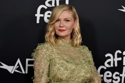 Kirsten Dunst arrives at 'The Power of the Dog' during the American Film Institute festival on November 11, 2021. In 2022, Dunst will turn 40.  AP