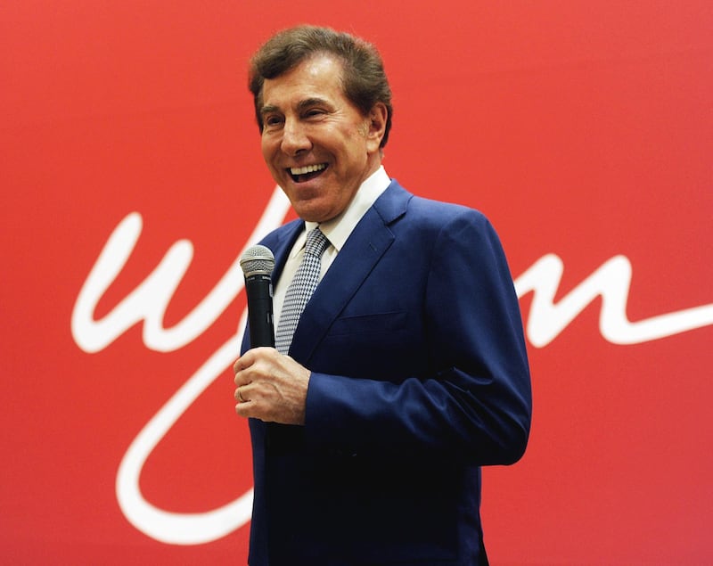 (FILES) In this file photo taken on May 17, 2011, Steve Wynn, Chairman and CEO of Wynn Resorts Limited speaks at a press conference after the companies annual general meeting in Macau.
Republican National Committee (RNC) Chair Ronna McDaniel said on January 27, 2018, she had accepted Wynn's resignation as RNC Finance Chairman. The resignation follows reports that dozens of people have accused Las Vegas casino billionaire of decades of sexual misconduct in which he allegedly pressured staff to perform sex acts, The Wall Street Journal reported January 26. / AFP PHOTO / Mike CLARKE