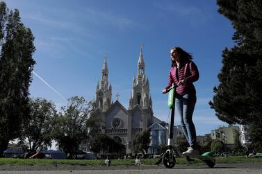 Start-ups such as Bird and Lime operate an employment system that many say leaves workers vulnerable. AP