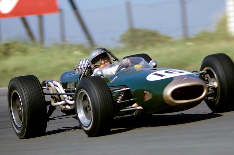 Jack Brabham, Brabham-Repco BT19, Grand Prix of the Netherlands, Circuit Park Zandvoort, 24 July 1966. (Photo by Bernard Cahier/Getty Images)