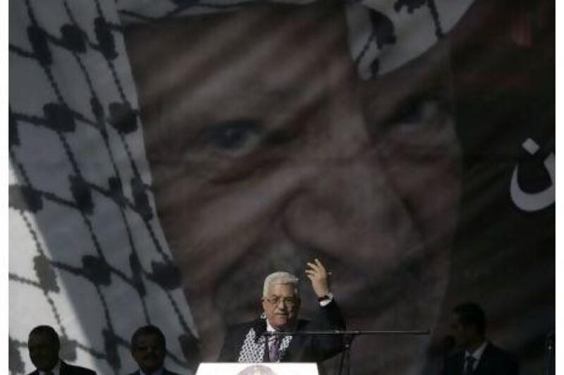 A US diplomatic cable disclosed by WikiLeaks described the Palestinian president, Mahmoud Abbas, as being "currently in a weakened political state". Majdi Mohammed / AP Photo