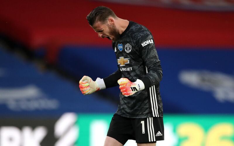 MANCHESTER UNITED RATINGS: David de Gea - 7: Excellent save from free kick before break and a couple of key stops in second half. Another clean sheet and no errors. PA