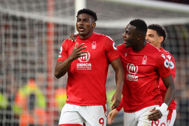 CF: Taiwo Awoniyi (Nottingham Forest). Another key contribution at a vital time for Forest, Awoniyi setting his side on course for victory over Southampton with the first two goals in a thrilling 4-3 win. Forest are now out of the drop zone and will need Awoniyi to keep firing to ensure their safety. Getty
