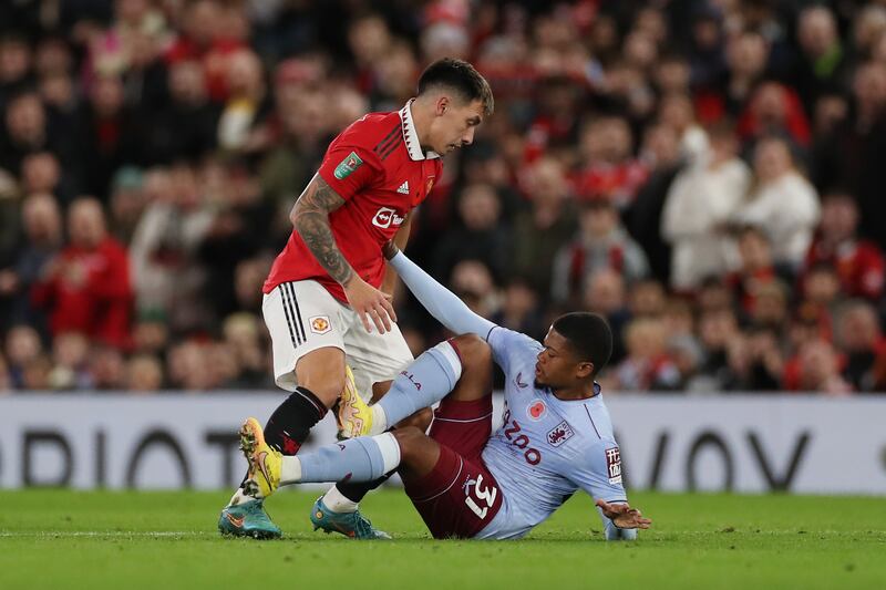 Lisandro Martinez – N/A. On for Lindelof after 86. Straight into the mix and a fine ball to Garnacho which led to McTominay’s goal. Getty Images