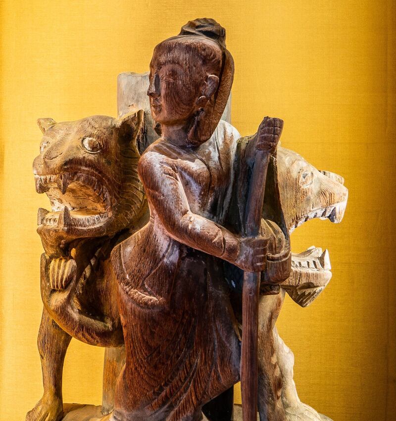 A Buddha figurine at Villa 35. Courtesy Concierge Auctions