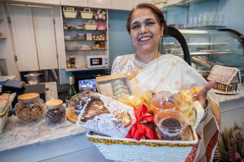 Sarita Mehta opened Picnic Basket, a cafe in Dubai, when she was 60. All photos: Ruel Pableo for The National