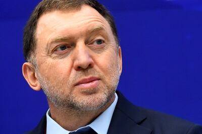 Russian oligarch Oleg Deripaska. AFP