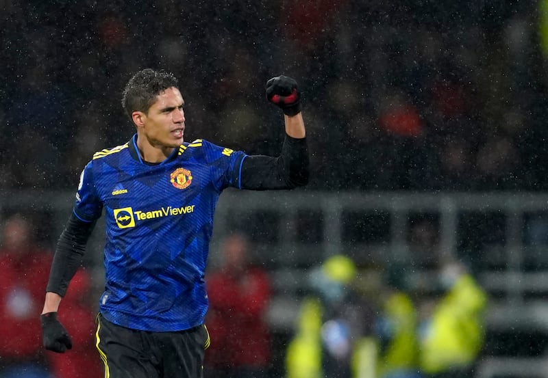 Raphael Varane – 7. Looked delighted to have scored his first Manchester United goal – only to be denied by VAR. His manager was furious it wasn’t given. The only defender to wear gloves, but better than those around him. AP