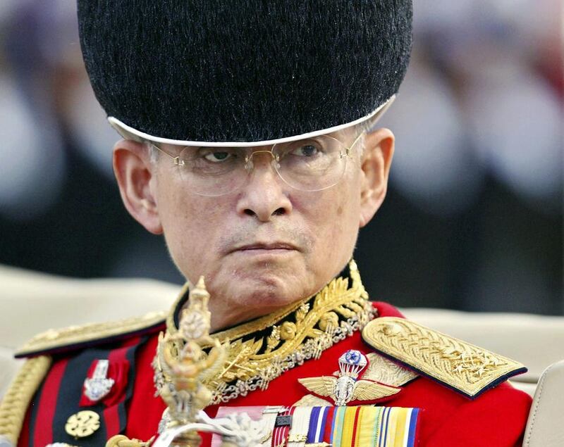 King Bhumibol Adulyadej was the world’s longest-reigning monarch. Vivani Dithajohn / EPA / File pic 2004