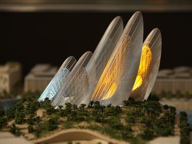 The group were picked based on how well their projects reflect the mandate of Zayed National Museum, which is expected to open next year. Pawan Singh / The National