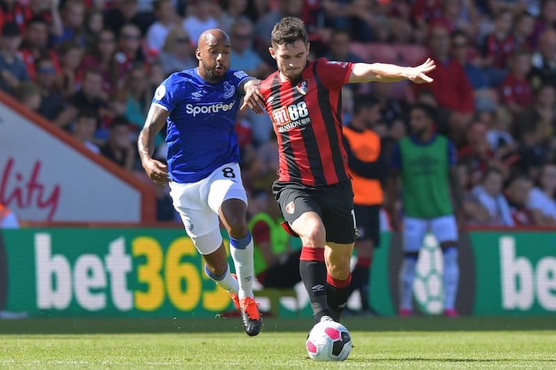 Centre midfield: Lewis Cook (Bournemouth) – A terrific first appearance of the season as Cook returned from a nine-month injury lay-off to help Bournemouth beat Everton. AFP