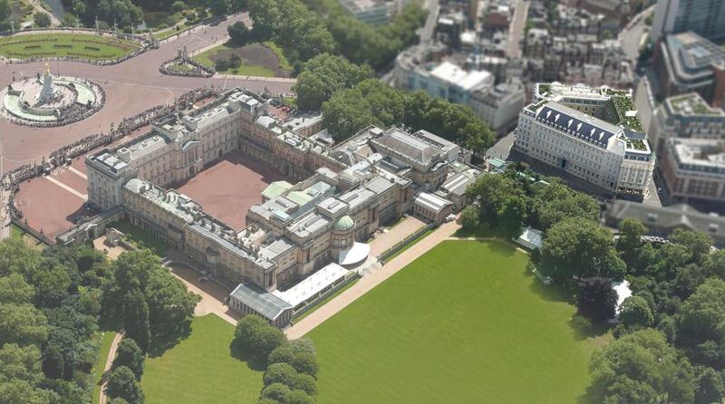 Abu Dhabi Financial Group has sold a third of units at its No 1 Palace Street development overlooking Buckingham Palace, which is due for completion in the first quarter of 2018. Courtesy NBAD and ADFG