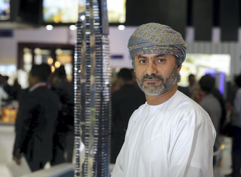 Dubai, United Arab Emirates - October 02, 2018: Adil Taqi, group CFO, Damac at Cityscape Global 2018. Tuesday, October 2nd, 2018 at World Trade Centre, Dubai. Chris Whiteoak / The National