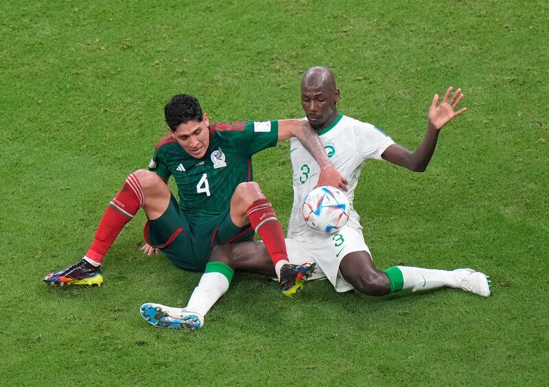 Edson Alvarez 6 – The Ajax midfielder moved the ball well from the middle of the park. Received a yellow card after a late foul on Abdulhamid and was arguably lucky not to see another after another clumsy challenge. AP Photo
