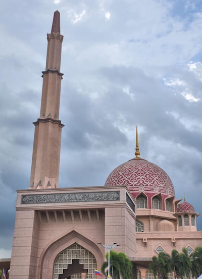 Masjid Putra was built in 1999 from rose-coloured granite. Courtesy Ronan O’Connell 